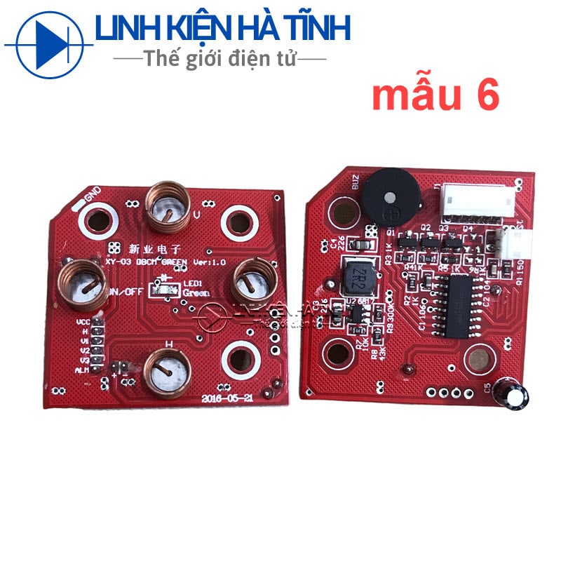 mẫu 6 Mạch máy cân bằng laze điều khiển từ xa mẫu vuông mới, bo mạch máy laser, bo mạch điều khiển máy bắn cốt