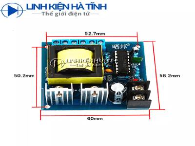 Mạch tăng áp DC12V sang AC220V công suất 150W mạch biến tần 220V
