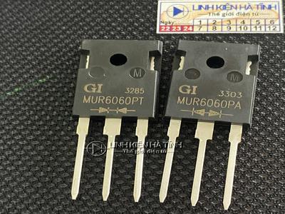 Đi ốt kép MUR6060PT MUR6060PA 60A 600V MUR6060 mới