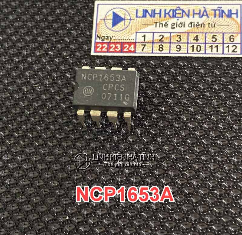 IC nguồn 1653A NCP1653A chân cắm DIP-8 mới