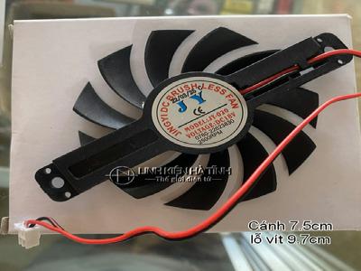 Quạt bếp từ 18v quạt bếp hồng ngoại các loại sải cánh 7.6cm