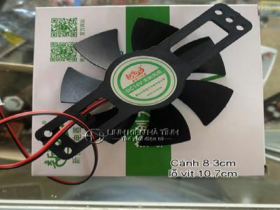 Quạt bếp từ 18v quạt bếp hồng ngoại các loại sải cánh 8.3cm