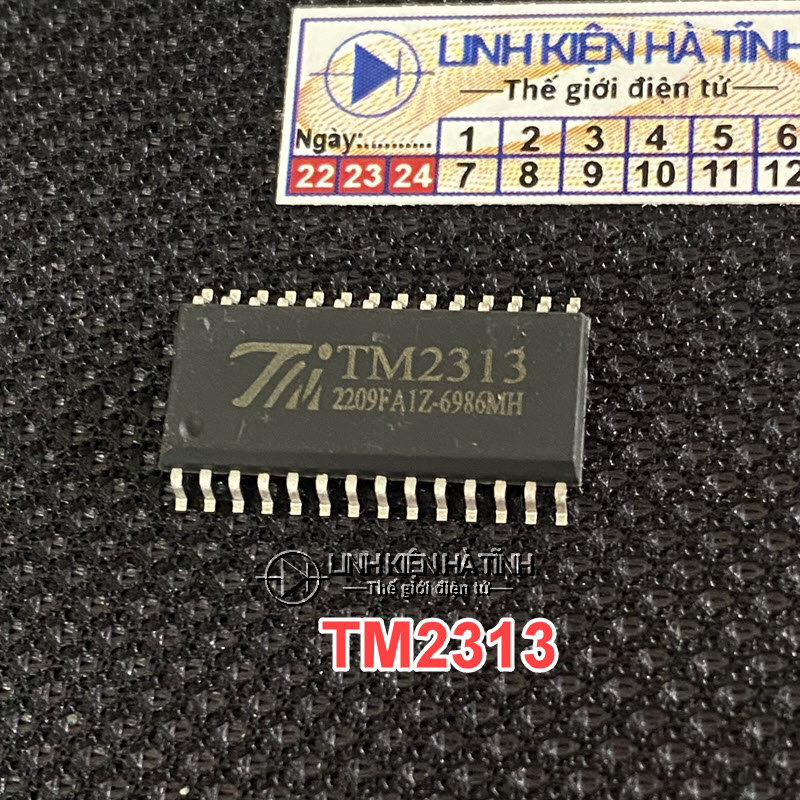 IC hiển thị bếp từ TM2313 IC điều khiển LED TM2313