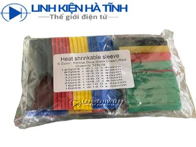 Túi 328 cái ống gen co nhiệt các loại phi 1 2 3 4 6 8 10 14 nhiều màu sắc