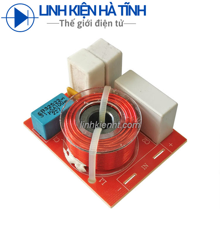 Mạch phân tần 2 đường bass treb cao cấploa xe hơi, gia đình