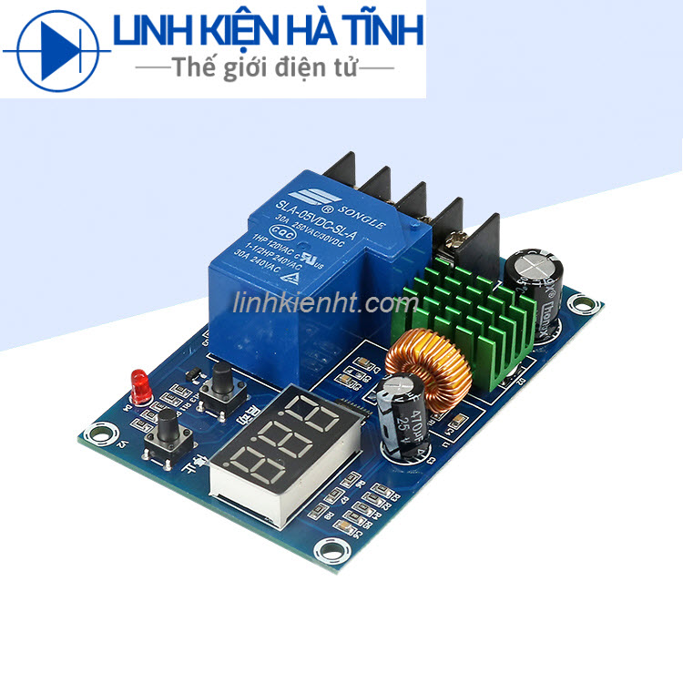 Mạch sạc ắc quy tự động ngắt khi đã nạp đầy bình DC 6-60V