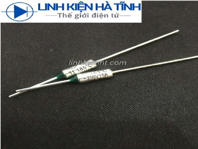 Cầu chì nhiệt 185 độ 15A 250v cầu chì nhiệt nồi cơm nồi lẩu Cầu chì nhiệt 185 độ 15A 250v cầu chì nhiệt nồi cơm nồi lẩu