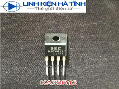 IC nguồn KIA78R12 KIA78R12PI KA78R12 TO-220-4 tháo máy IC nguồn KIA78R12 KIA78R12PI KA78R12 TO-220-4 tháo máy