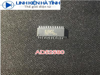IC CÔNG SUẤT AD52580 AD52580-QG28NAT 52580 MỚI