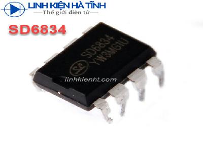 IC NGUỒN SD6834 6834 DIP-8 MỚI CHÍNH HÃNG IC NGUỒN SD6834 6834 DIP-8 MỚI CHÍNH HÃNG