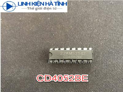 IC SỐ CD4052BE CD4052 4052 DIP-16 (CHÂN CẮM)