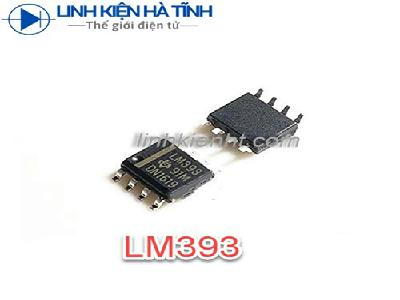 IC KHUẾCH ĐẠI THUẬT TOÁN LM393 LM393DR LM393D SOP-8