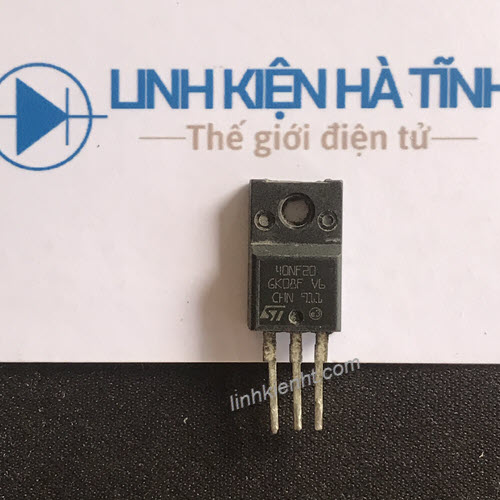 MOSFET STF40NF20 40N20 TO-220 Kênh N 40A 200V tháo máy