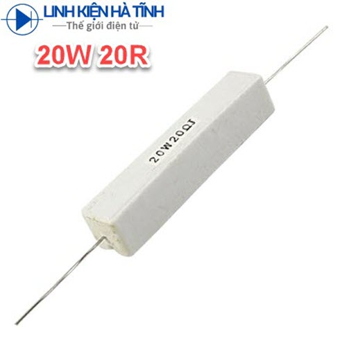 TRỞ SỨ TRỞ CÔNG SUẤT 20W 20R 20OHM 20W 