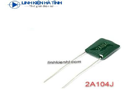 20 con TỤ MICA 2A104J 100nF 100V 20 con TỤ MICA 2A104J 100nF 100V