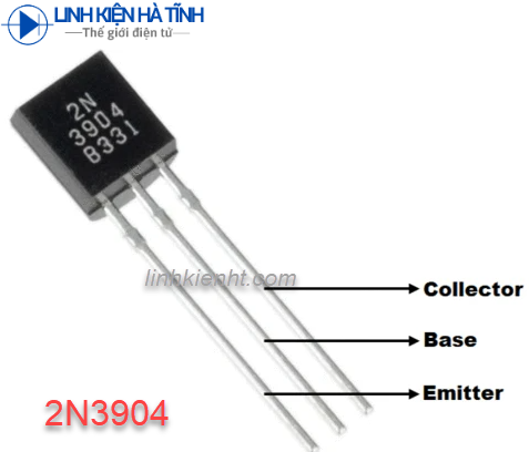 Transistor 2N3904 3904 TO-92 NPN 200mA 40V