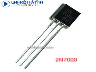 2N7000 TO92 0.3A 60V 2N7000 TO92 0.3A 60V