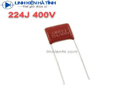 TỤ ĐỎ 224J 400V 224 400V 0.22UF CBB22 TỤ ĐỎ 224J 400V 224 400V 0.22UF CBB22