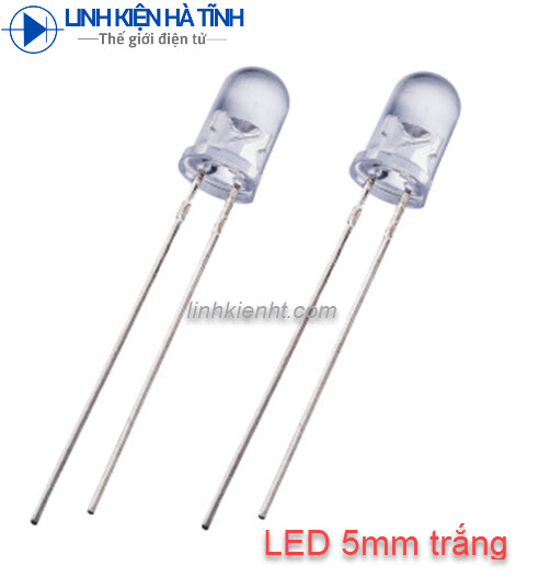 LED TRONG 5MM SÁNG ĐỎ