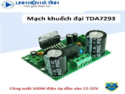 MẠCH KHUẾCH ĐẠI TDA7294 / TDA7293 Mono 100W Công suất cao hifi DIY MẠCH KHUẾCH ĐẠI TDA7294 / TDA7293 Mono 100W Công suất cao hifi DIY