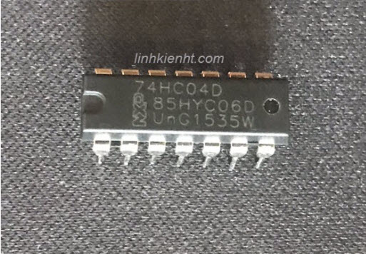 IC số 74HC04 SN74HC04 DIP-14 mới chính hãng