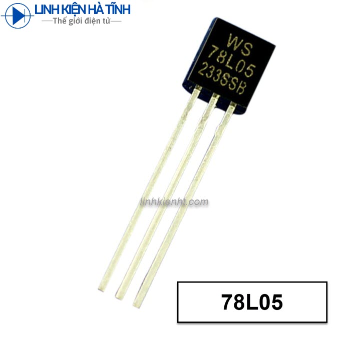 IC nguồn 78L05 7805 chính hãng (mới)
