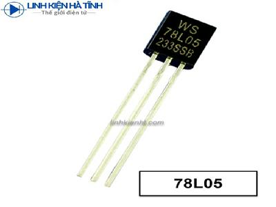 IC nguồn 78L05 7805 chính hãng (mới) IC nguồn 78L05 7805 chính hãng (mới)