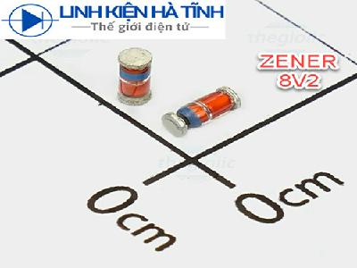 Đi ốt Zener 8v2 dán ZMM8V2 8v2 smd