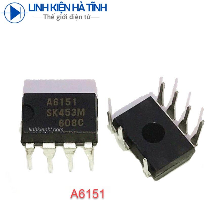 IC nguồn STR-A6151 A6151 6151 DIP-7 mới chính hãng 100%