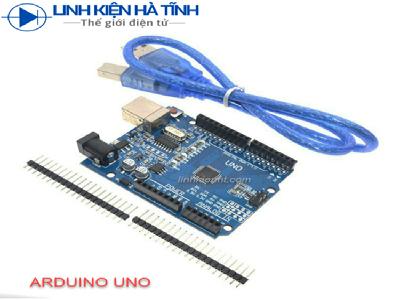 Kit Arduino Uno R3 Chíp CH340G Dán -Tặng Dây Kết Nối Kit Arduino Uno R3 Chíp CH340G Dán -Tặng Dây Kết Nối