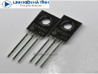 CẶP TRANSISTOR ÂM THANH 2SD669 2SB649 D669 B649 CẶP TRANSISTOR ÂM THANH 2SD669 2SB649 D669 B649