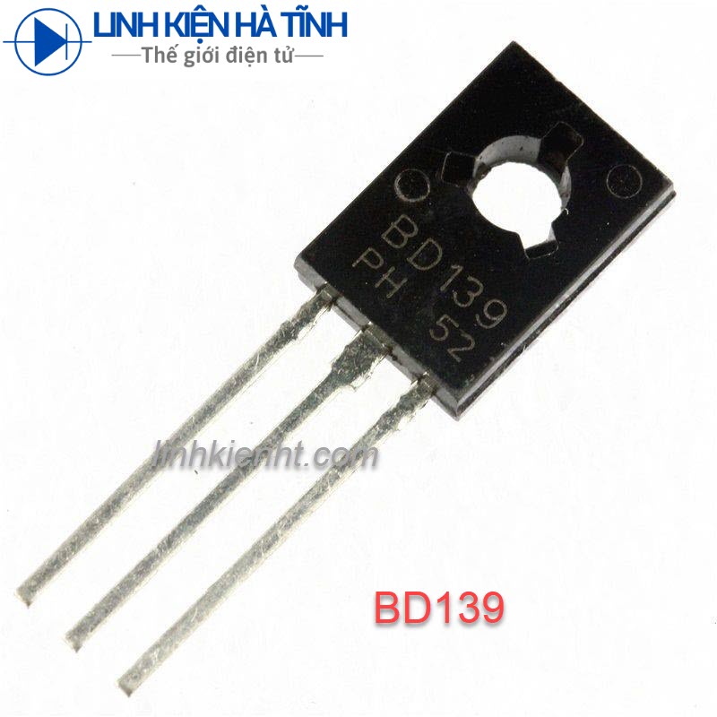 Transistor BD139 TO-126 NPN 1.5A 80V