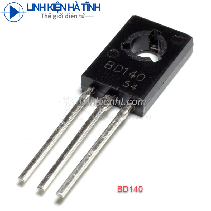 linh kiện bán dẫn BD140 TO-126 1.5A lỗ 150°C (TJ)