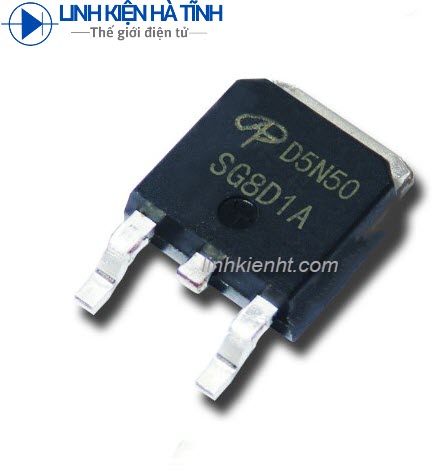 MOSFET N-CHANNEL AOD5N50 D5N50 5N50 5A 500V TO-252 