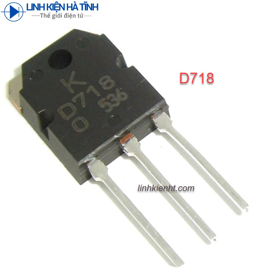 2SD718 D718 TRANS NPN 8A 120V CHÍNH HÃNG MỚI