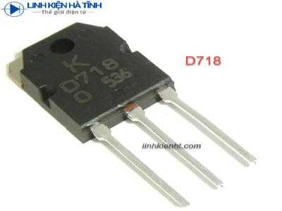 2SD718 D718 TRANS NPN 8A 120V CHÍNH HÃNG MỚI 2SD718 D718 TRANS NPN 8A 120V CHÍNH HÃNG MỚI