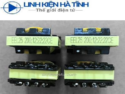  Biến áp nguồn xung máy hàn EEL25 200:12:22:22CE 24V
