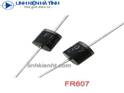 Sản phẩm Diode FR607 6A 1000V (DIP) Sản phẩm Diode FR607 6A 1000V (DIP)