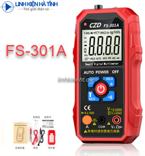 Đồng hồ vạn năng FS301A pin sạc độ chính xác cao chống cháy