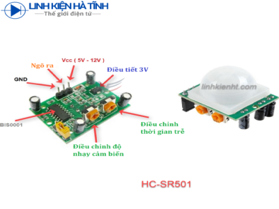 Module phát hiện chuyển động HC-SR501 LOẠI TỐT Module phát hiện chuyển động HC-SR501 LOẠI TỐT