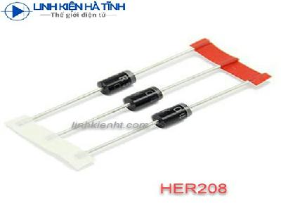 Diode DIOT Xung HER208 2A 1000V Diode DIOT Xung HER208 2A 1000V