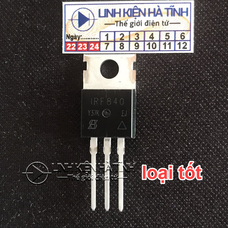 Mosfet N-CHANNEL IRF840N IRF840 TO-220 500V 8A mới chính hãng 100%