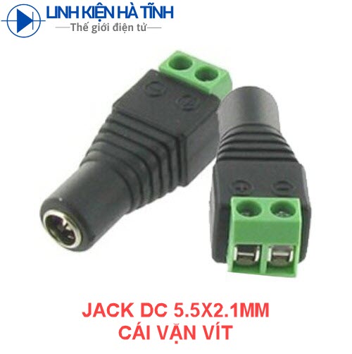 JACK DC JACK NỐI NGUỒN DC 5.5X2.1 LOẠI CÁI