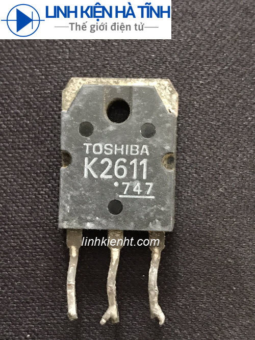 Mosfet 2SK2611 Kênh N 900V 9A TO-3P tháo máy lưng đồng-AB22