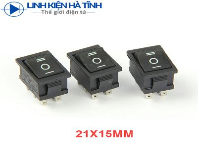 CÔNG TẮC KCD1-203 6 CHÂN 3 CHẾ ĐỘ 21X15MM CÔNG TẮC KCD1-203 6 CHÂN 3 CHẾ ĐỘ 21X15MM