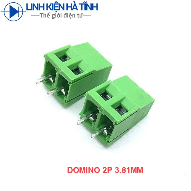 Cầu Đấu dây Domino CON 2 KF128-2P 3.81mm