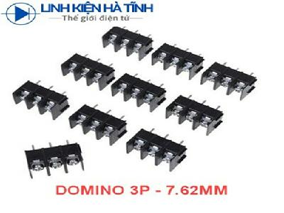Cầu Đấu dây Domino CON 3 KF7.62-3P 7.62mm Cầu Đấu dây Domino CON 3 KF7.62-3P 7.62mm