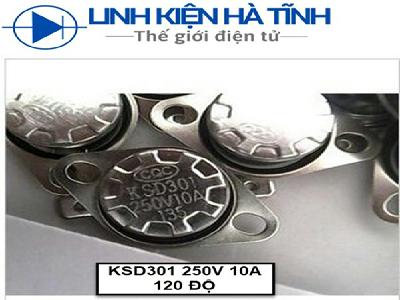 RƠ LE NHIỆT KSD301 120 ĐỘ RƠ LE NHIỆT KSD301 120 ĐỘ