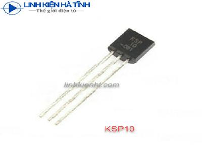 KSP10 TRANSISTOR 30V NPN TO-92 KSP10 TRANSISTOR 30V NPN TO-92