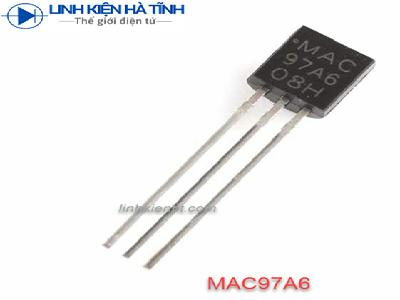 Túi 20 con Triac cắm MAC97A6 97A6 (MAC97A6) TO92 mới chính hãng 100% Túi 20 con Triac cắm MAC97A6 97A6 (MAC97A6) TO92 mới chính hãng 100%
